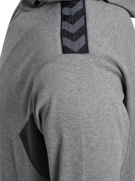Hummel Authentic Zip Hoodie - Grey melange